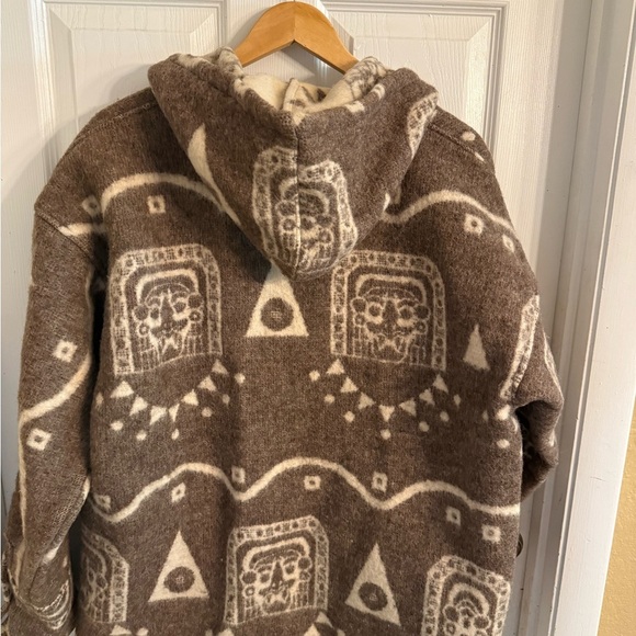 Reywear HEAVY Wool Jacket with Hood Handmade in Ecuador - Picture 2 of 4